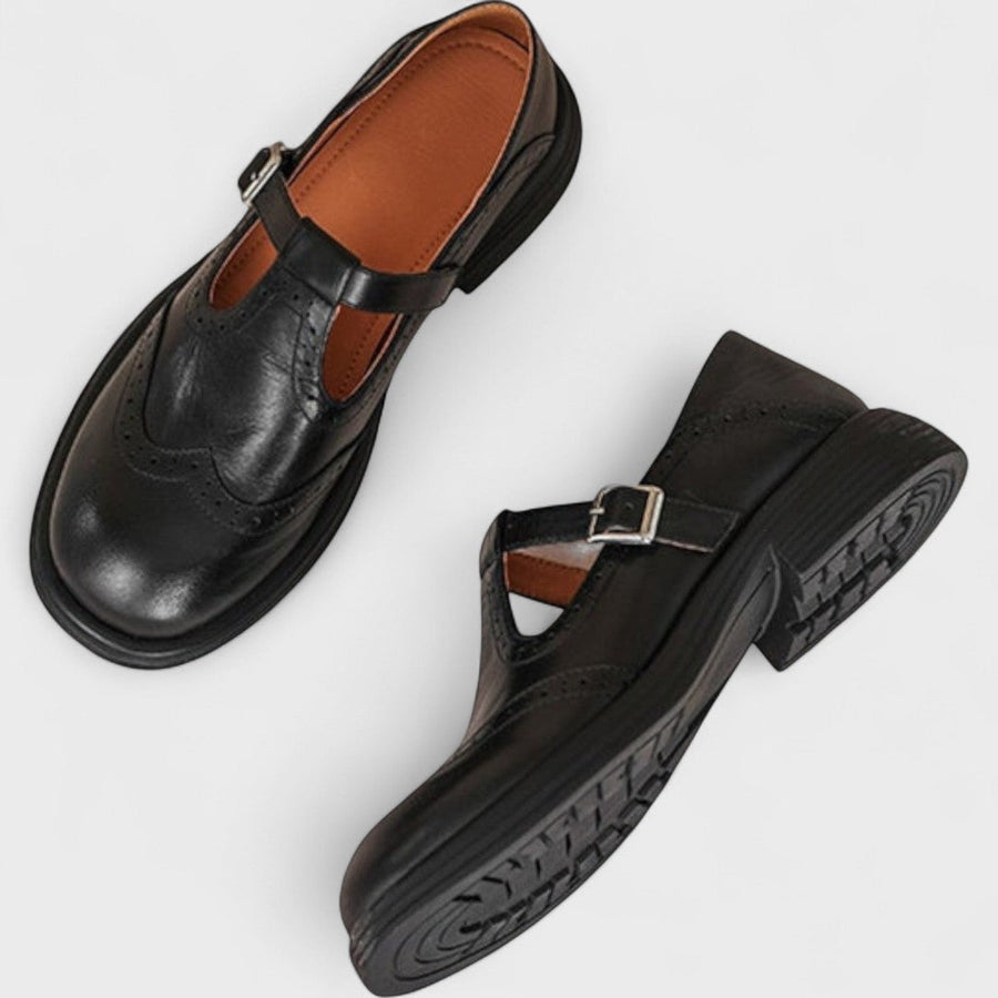 Sylwana | Ortopedyczne damskie buty skórzane