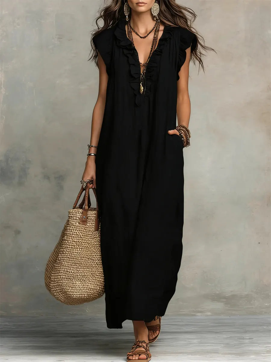 Camellia | Letnia Sukienka Maxi