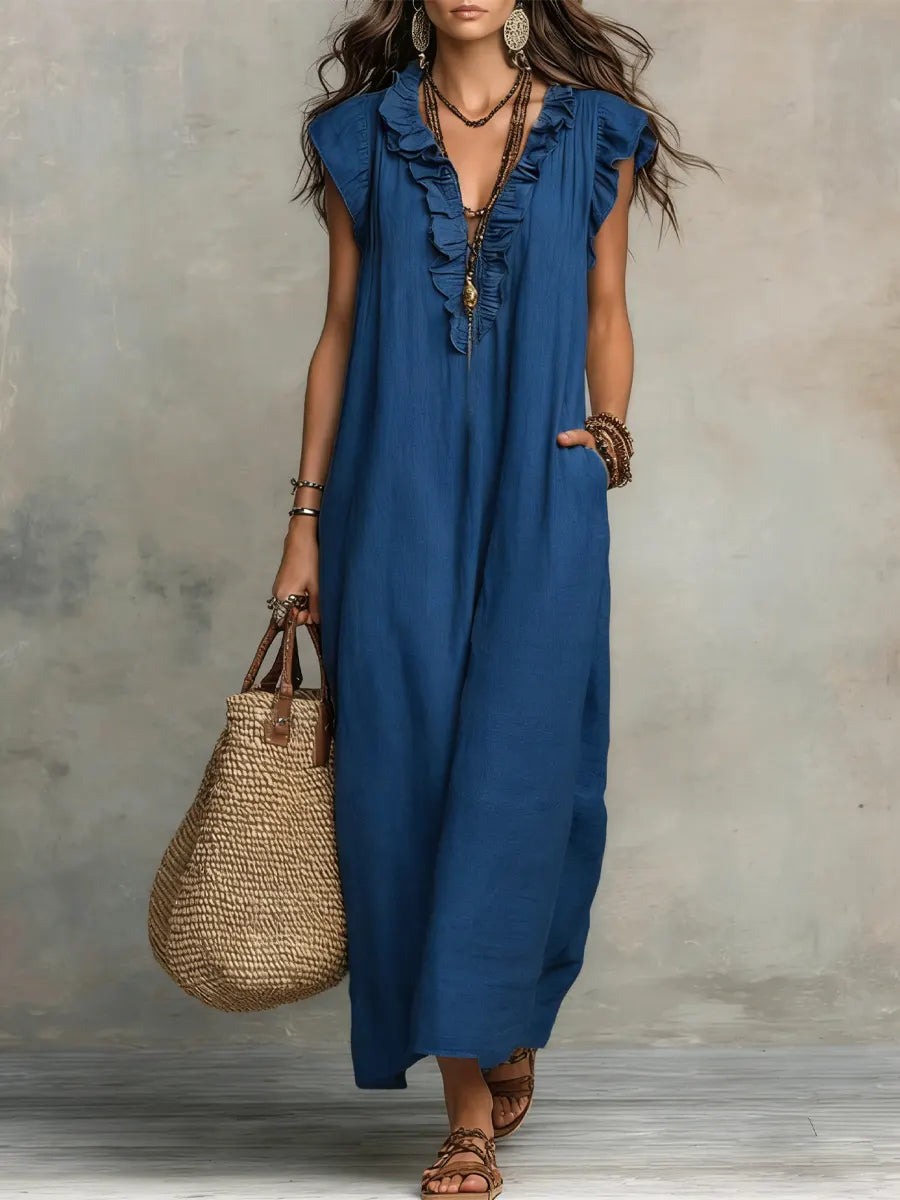 Camellia | Letnia Sukienka Maxi