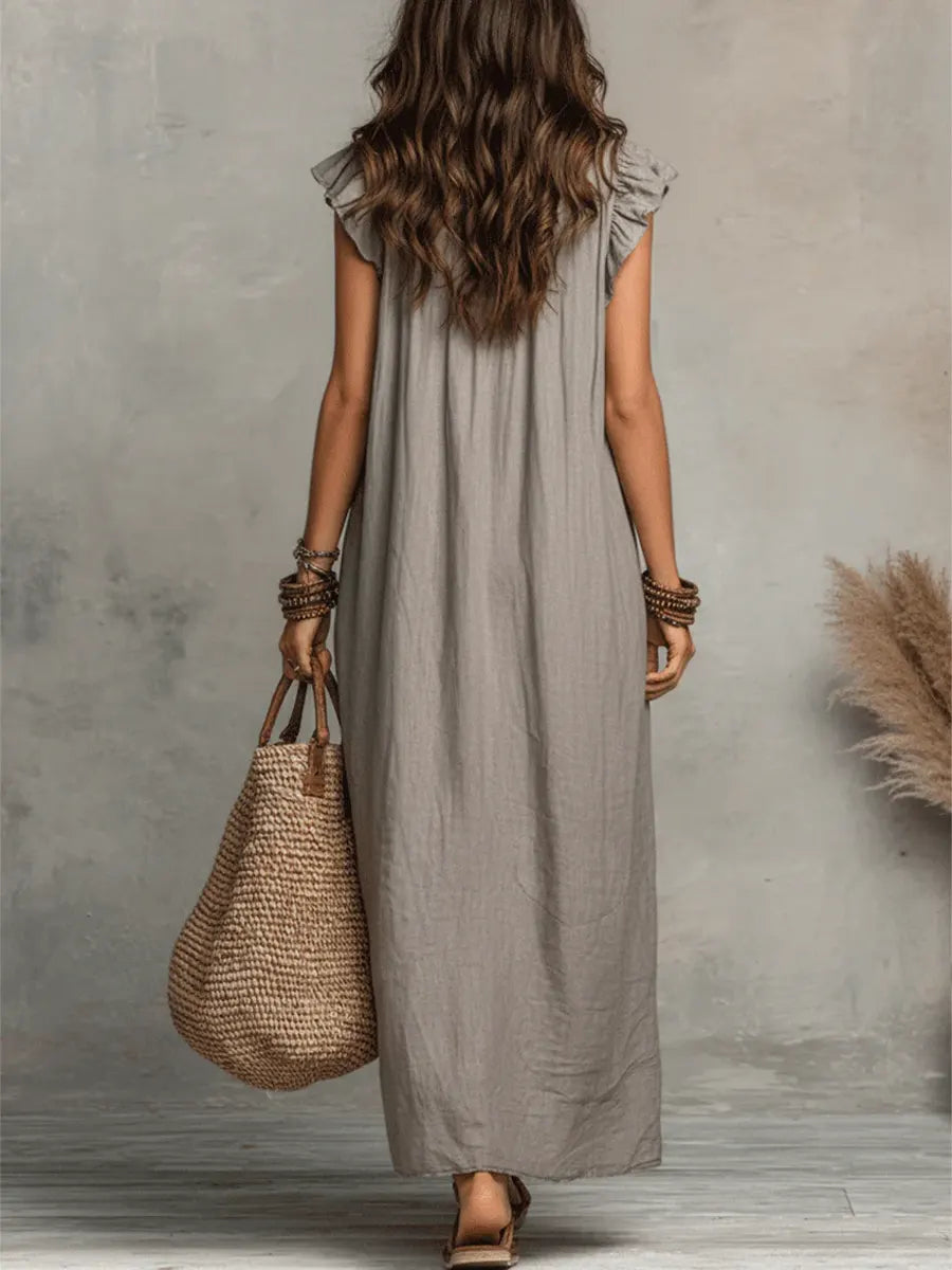Camellia | Letnia Sukienka Maxi