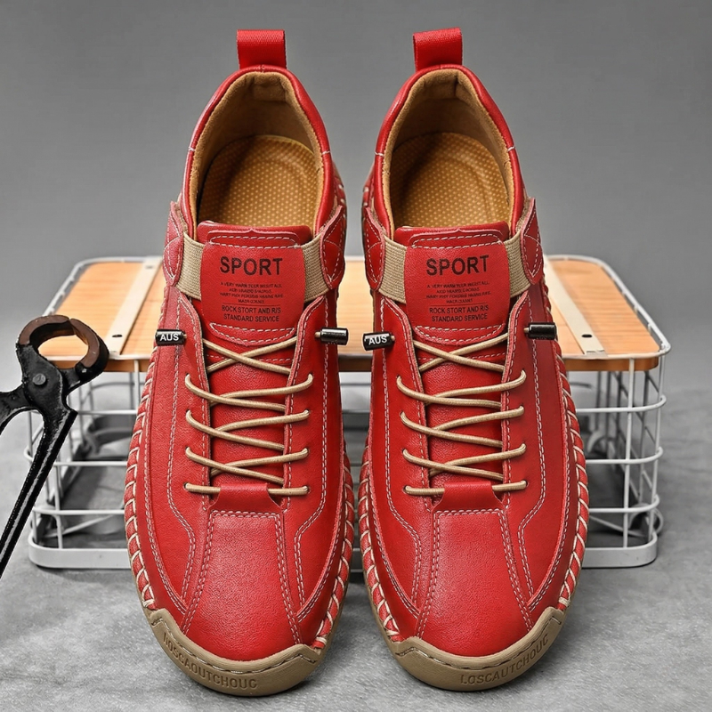 Hawthorne | Skórzane sneakersy męskie