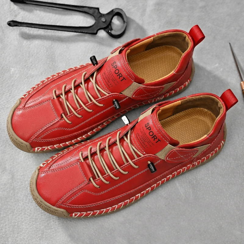 Hawthorne | Skórzane sneakersy męskie