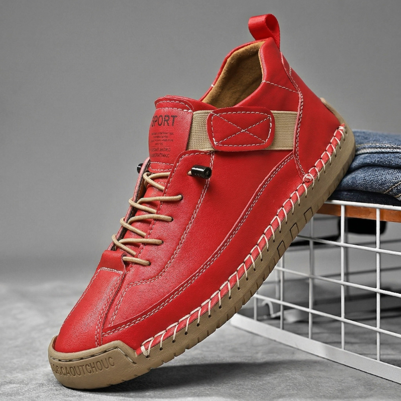 Hawthorne | Skórzane sneakersy męskie