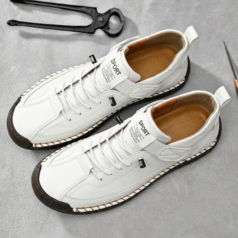 Hawthorne | Skórzane sneakersy męskie